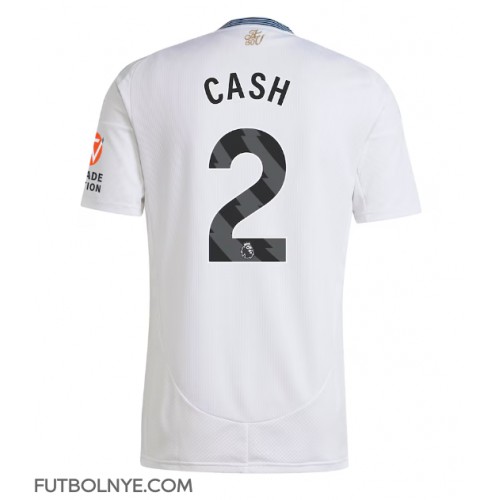 Camiseta Aston Villa Matty Cash #2 Visitante Equipación 2024-25 manga corta